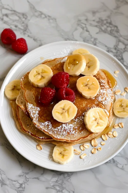 elaboración Crepes de avena y plátano