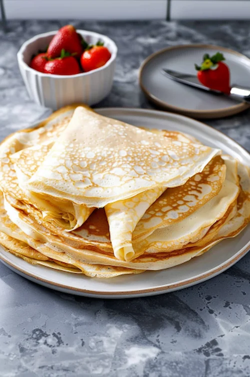 elaboración Receta de crepes para 10 personas