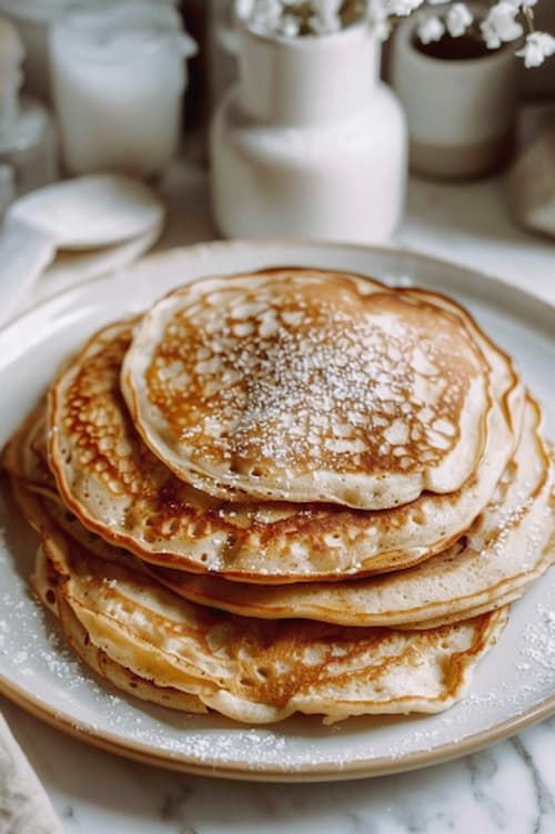 Crepes con harina de coco