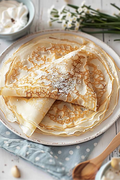 Crepes salados: receta fácil y rápida